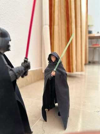 Figuras Star Wars Black Series: Darth Vader & Luke