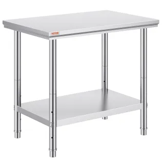 60 x 90 x 80 cm Piano di Lavoro per Cucina Profess