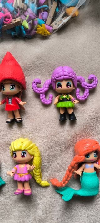 10 Muñecas y Accesorios Pinypon
