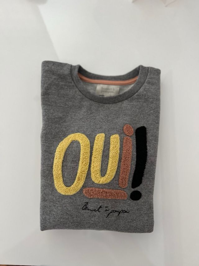 Sudadera Bonnet à Pompon niño/a