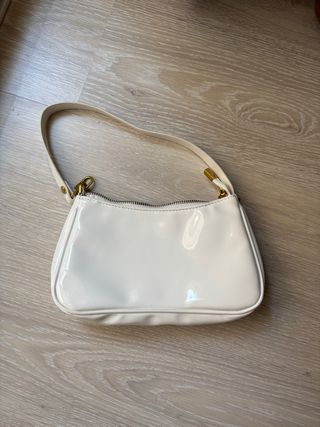 Bolso baguette blanco