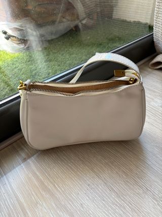 Bolso baguette blanco