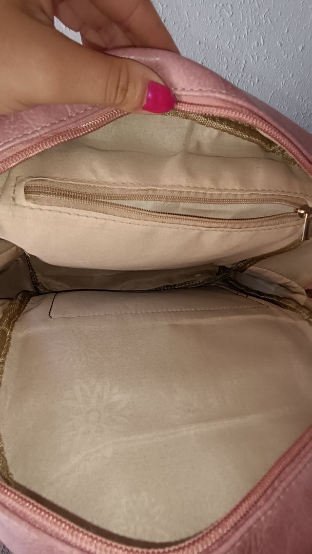 Mochila Minnie Mouse rosa y