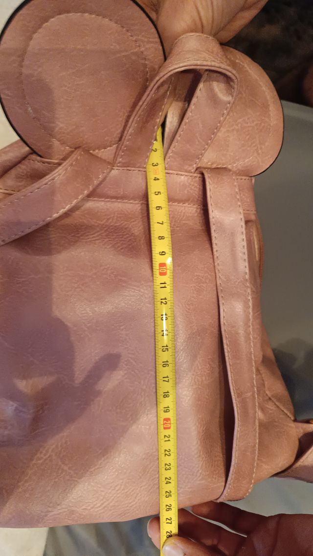 Mochila Minnie Mouse rosa y