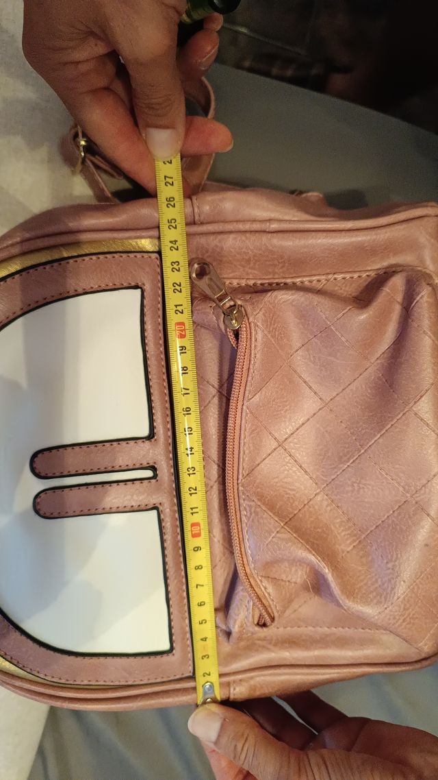 Mochila Minnie Mouse rosa y