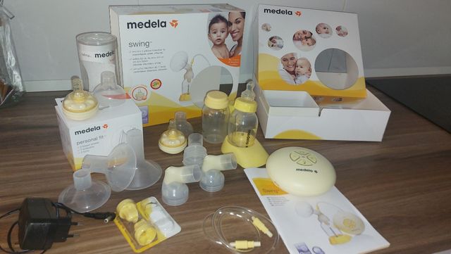 Sacaleches Medela Swing + accesorios