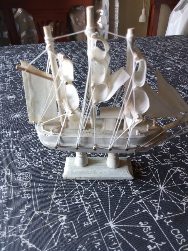 Maqueta Barco Vela Decoración