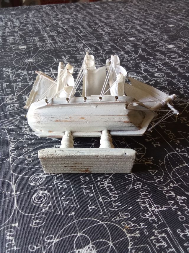 Maqueta Barco Vela Decoración