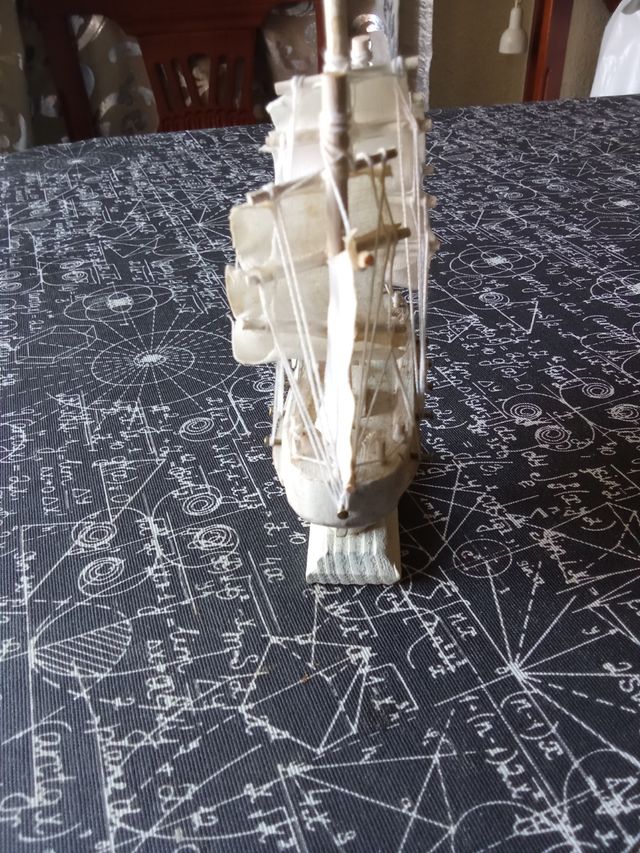 Maqueta Barco Vela Decoración