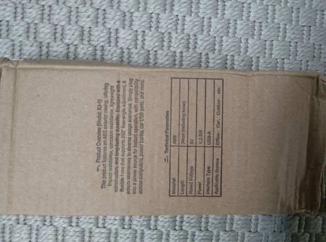 Mini ventilador USB - Portátil