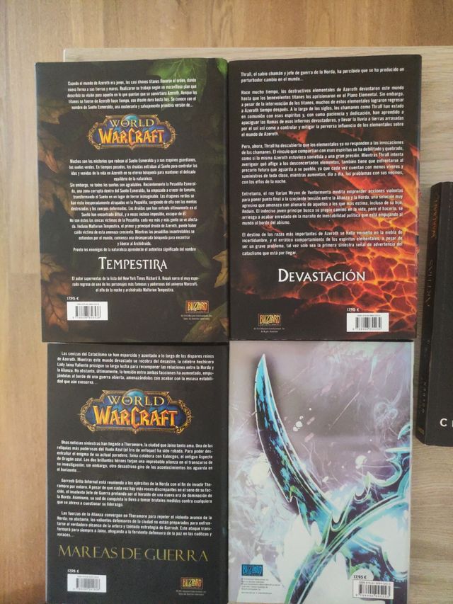 Libros Saga World of Warcraft.