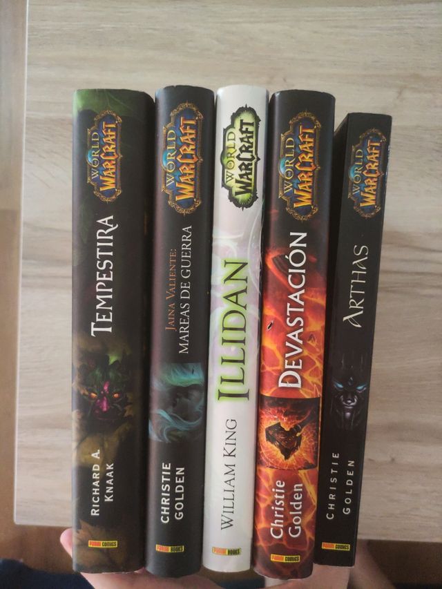 Libros Saga World of Warcraft.