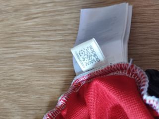 Shorts boxeo Adidas unisex rojos