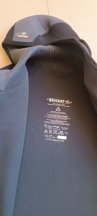 Traje buceo Beuchat 2 piezas 5/5mm