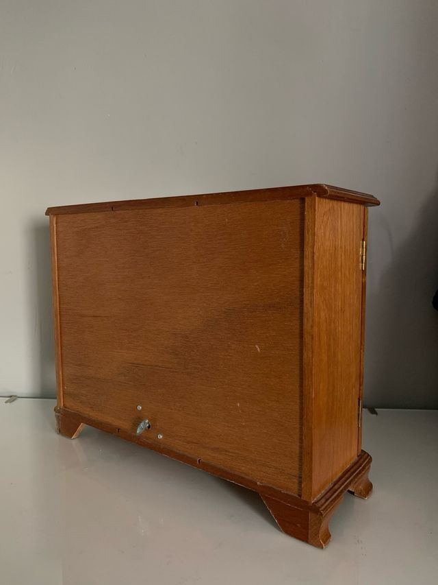 Joyero madera vintage