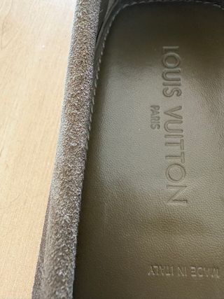 Mocasines Louis Vuitton (ante Marrón)