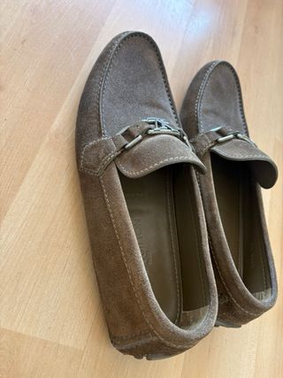 Mocasines Louis Vuitton (ante Marrón)