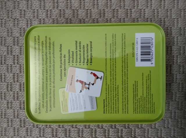 Gimnasia oficina - 50 fichas