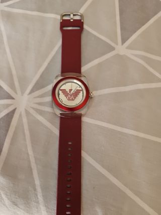 Reloj Emporio Armani mujer rojo