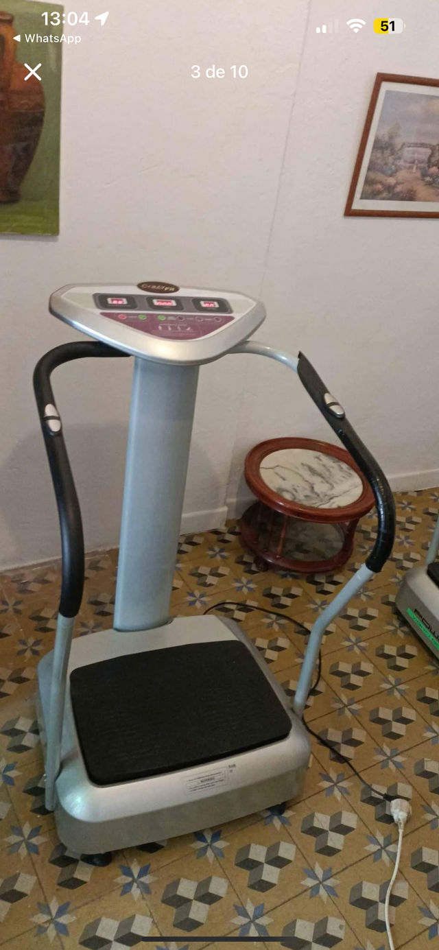 CrazyFit: Máquina vibración