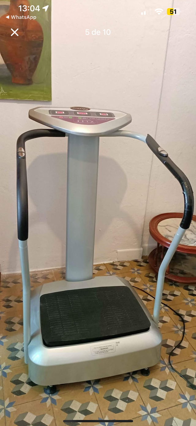 CrazyFit: Máquina vibración