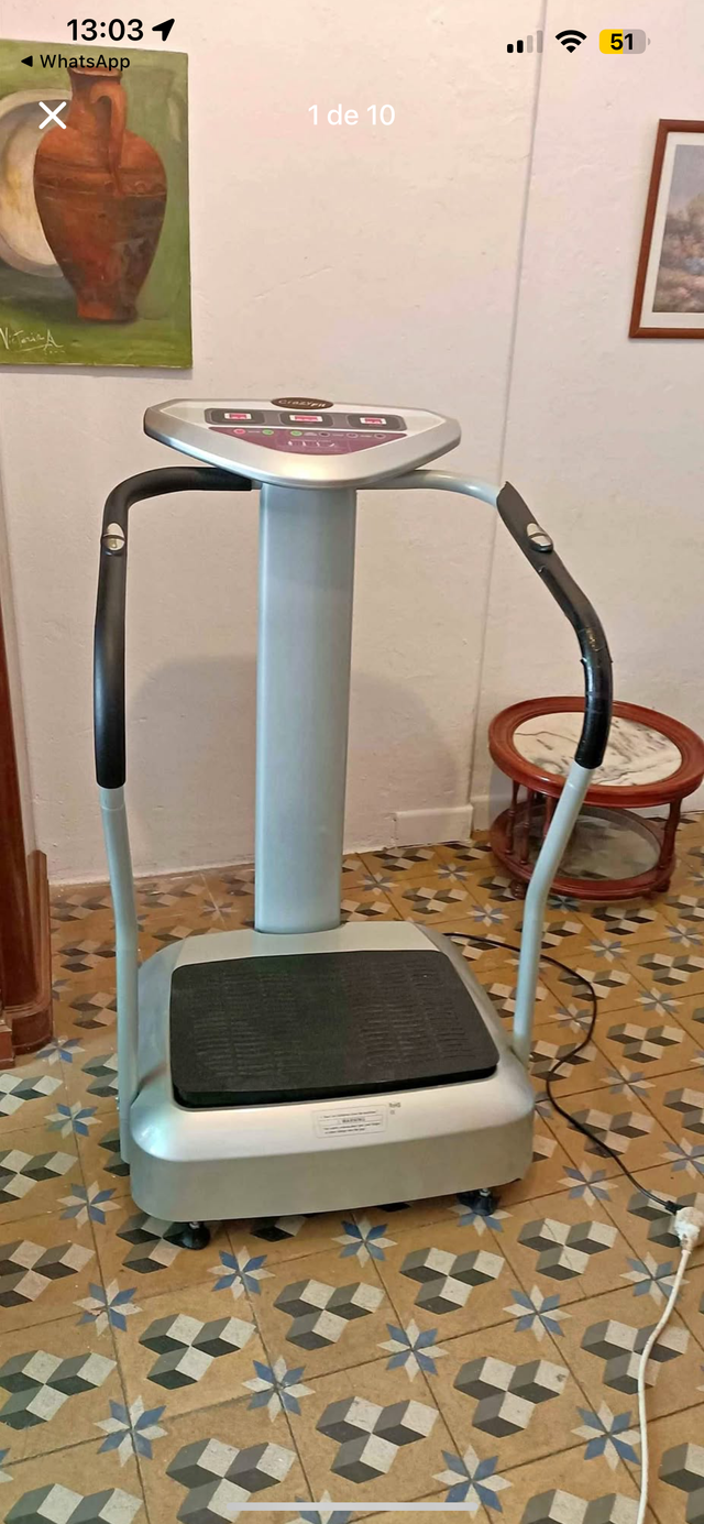 CrazyFit: Máquina vibración