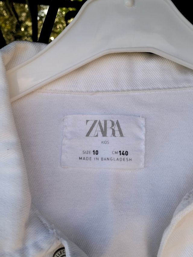 Casaco Jeans Zara - 10 anos
