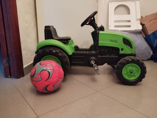 2 Tractores infantil verde