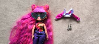 Muñeca LOL Glam - Cabello Rosa