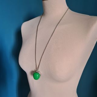 Collana mela Avon verde