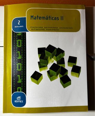Matemáticas II 2º Bachillerato (LOMCE)