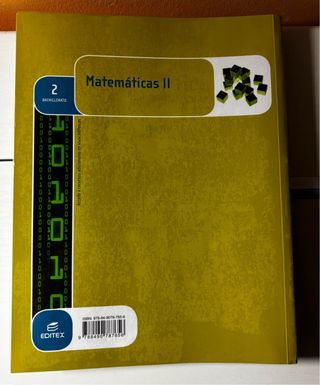 Matemáticas II 2º Bachillerato (LOMCE)
