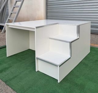 Tarima pedicura 120x120x70cm de alto. Fabricamos.