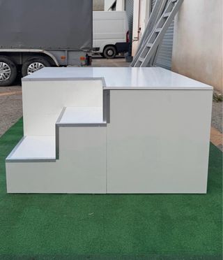 Tarima pedicura 120x120x70cm de alto. Fabricamos.