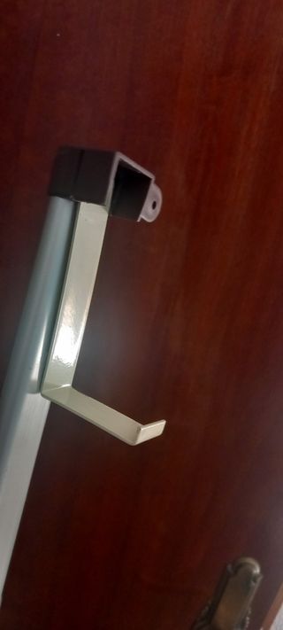 Perchero puerta 6 ganchos - metal/plástico