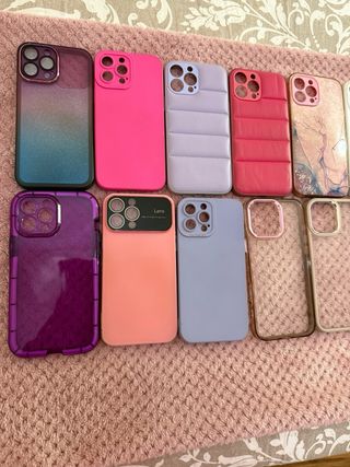 Fundas iPhone 13 Pro Max - 12 unidades