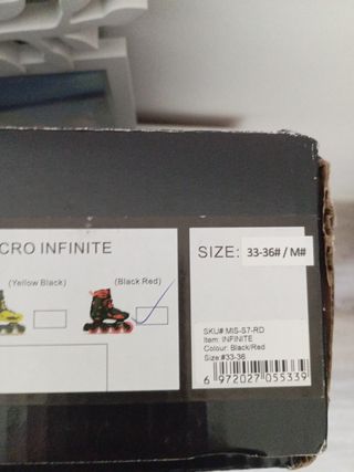 Patines infantiles m-cro