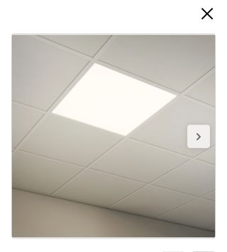 Panel LED 60x60cm. Iluminación