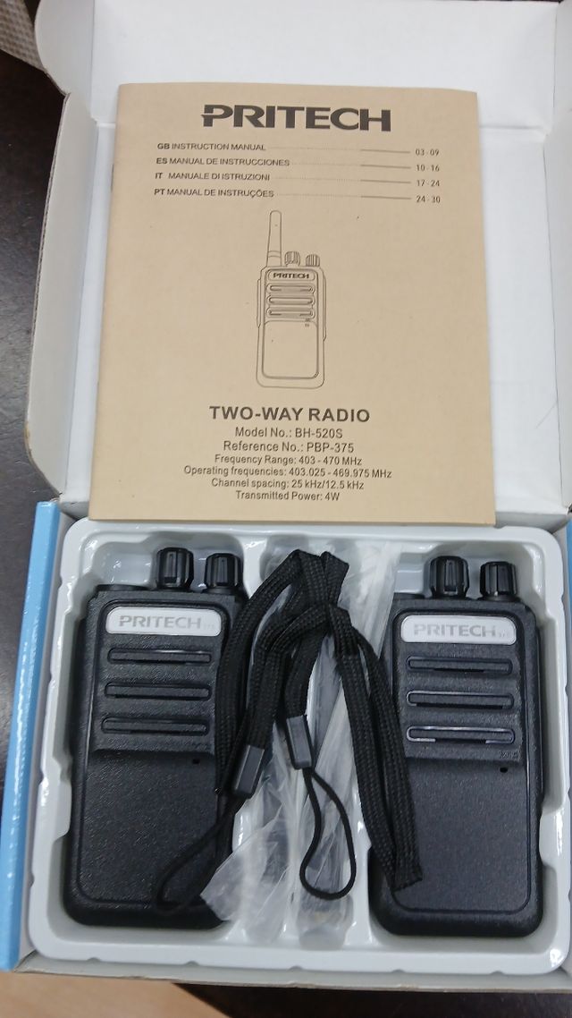 Walkie Talkies PRITECH BH-520S