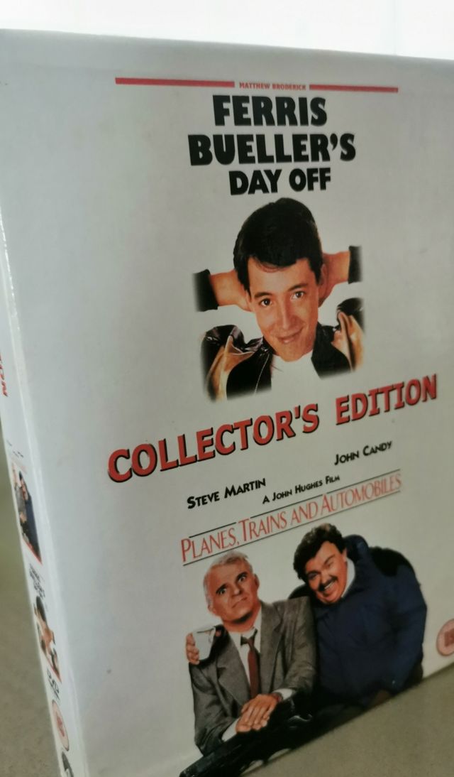 DVDs Ferris Bueller's Day Off + Planes, Trains & A