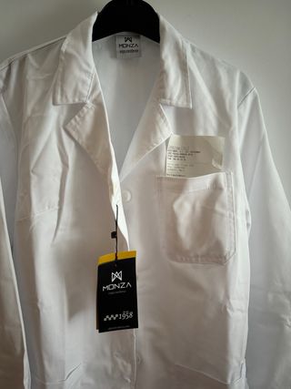 Bata blanca MONZA - Talla única
