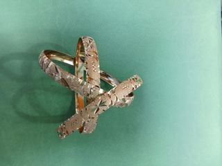 Pulseras doradas - 4 piezas