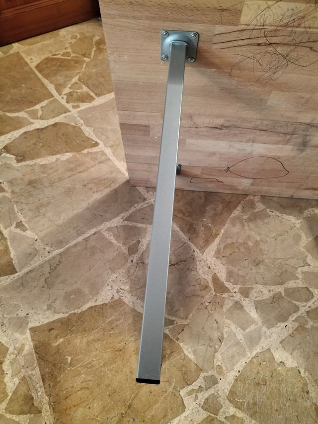 Mesa madera - Estilo industrial.