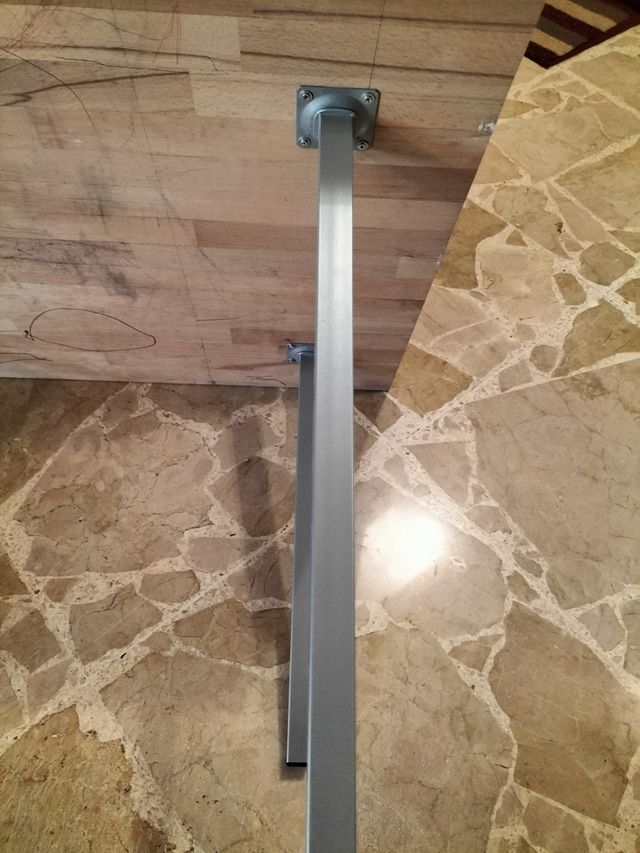 Mesa madera - Estilo industrial.