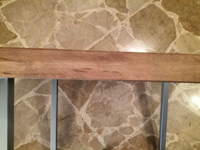 Mesa madera - Estilo industrial.