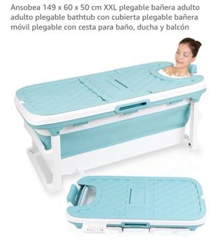 Bañera Bebé Plegable XXL