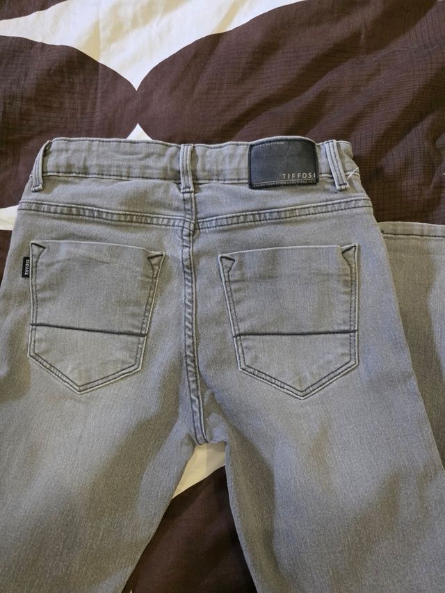 Calças Tiffosi - Cinza - 11 anos