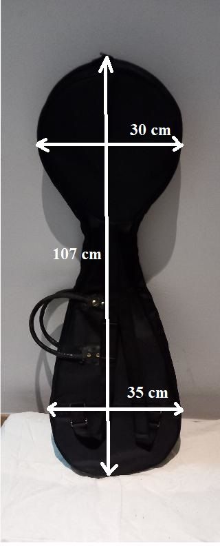 Funda acolchada para instrumento musical (laúd)