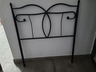 Cabecero cama forja negro