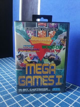 MEGADRIVE MEGAGAMES 1 ORIGINAL 